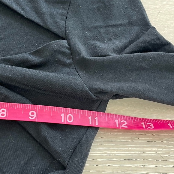 NWT bodssy cutout black bodysuit sz XS - Picture 12 of 16